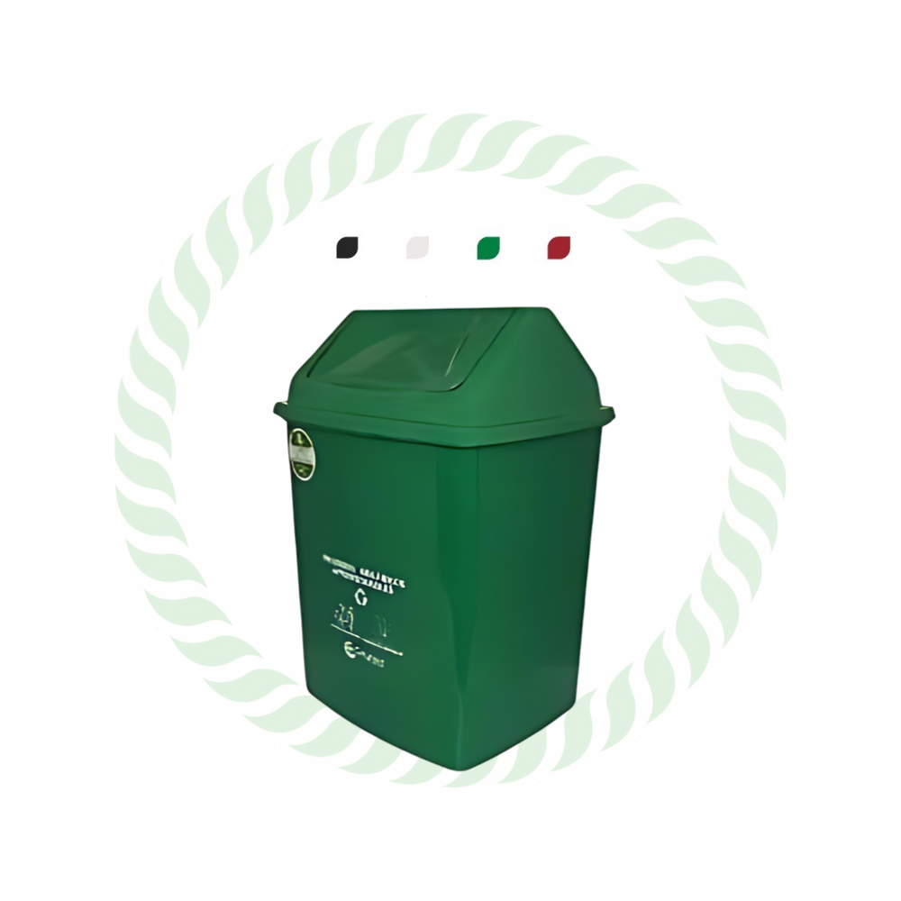 Papelera 22 Litros con tapa vaivén