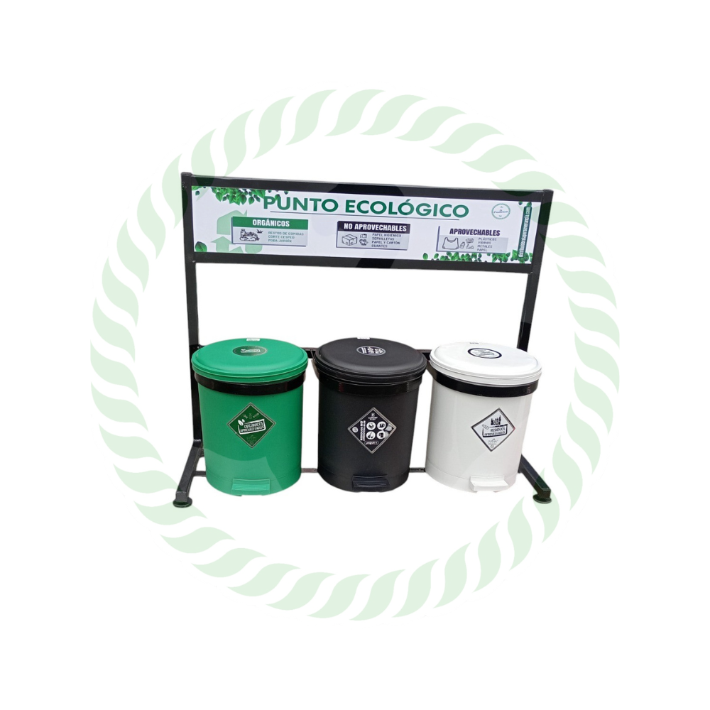 Punto ecológico de 13 Litros