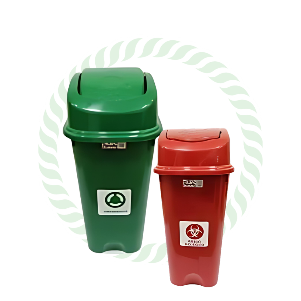 Papelera 40 Litros tapa vaivén