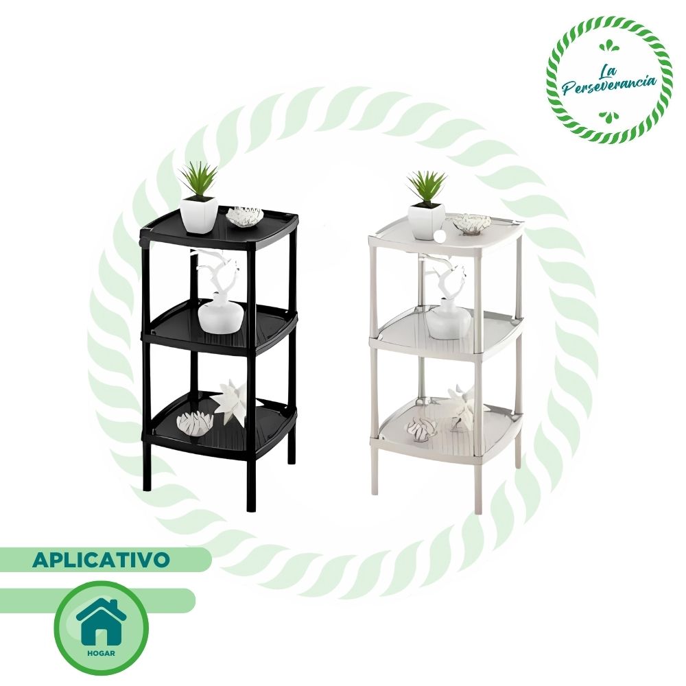 Mesa kairos cuadrada Plastired - 3 niveles.
