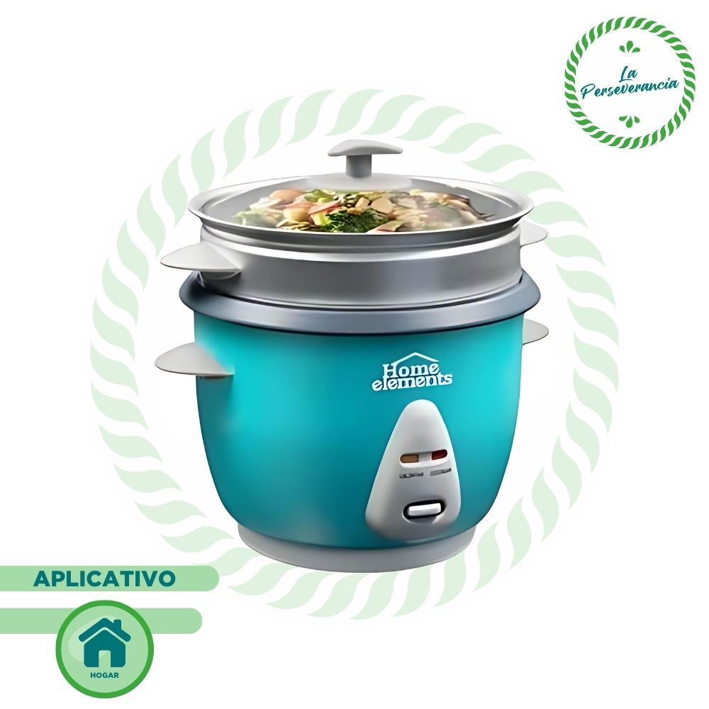 Olla arrocera - Potencia 550W, 1.8 Lts., vaporera, antiadherente