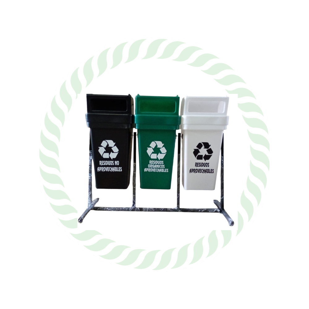 Punto Ecológico 50 litros con Tapa Cachucha